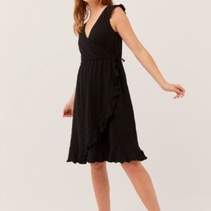 NWT Pact Apparel Organic Cotton Wrap Dress